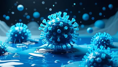 virus suspended in liquid-1