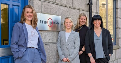 From left to right - Fifth Ring’s group managing director Jennifer Maclennan, Ashleigh Barbour, Eve Ferguson, and Nikki Annand.