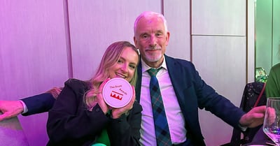 WEB IMAGE - Nicole Quirie and Andrew Bradshaw at the Drum Awards for Marketing 2025